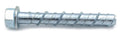 CONFAST 3/8 in x 3 in Zinc Plated Concrete Screw - Strong Hold
