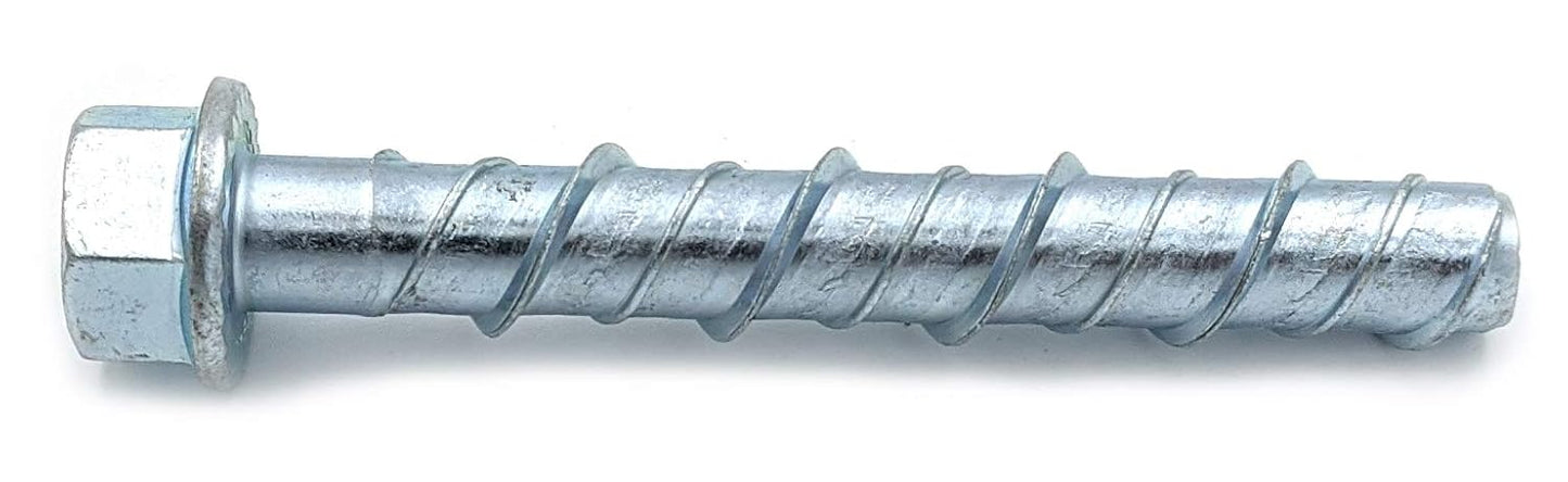 CONFAST LDC383 3/8 in x 3 in Zinc Plated Concrete Screws
