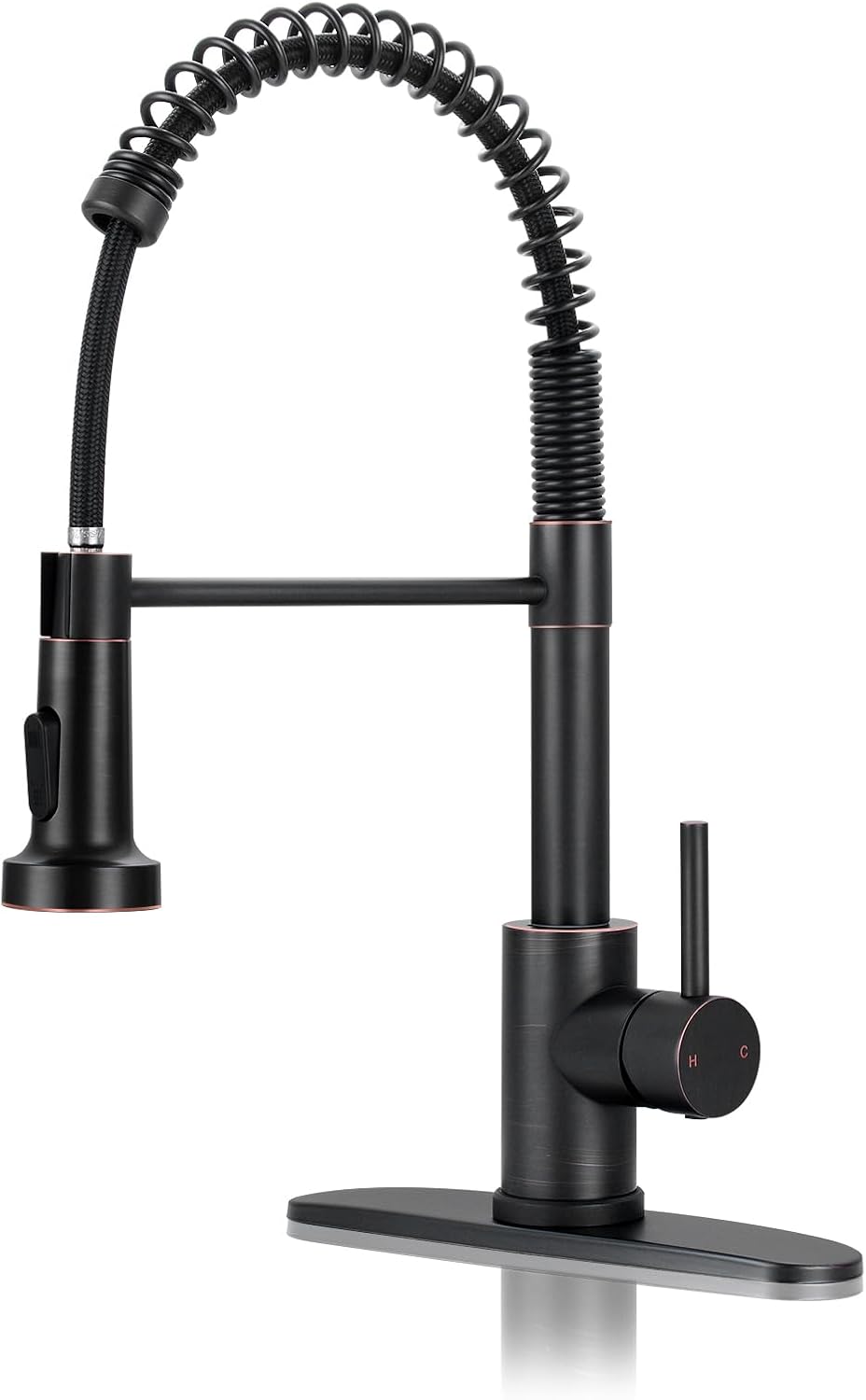 DJS Kitchen Faucets with Pull Down Sprayer for Modern Homes