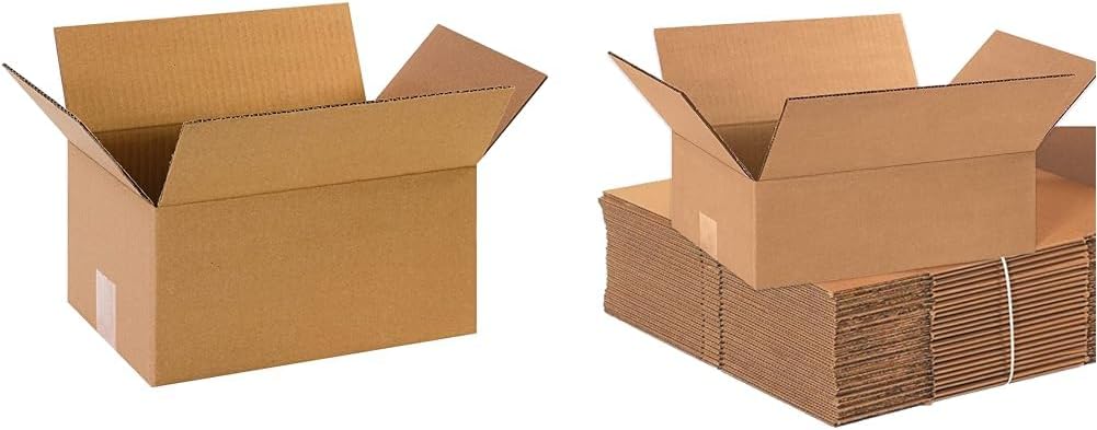 Durable Corrugated Cardboard Shipping Boxes Bundle for Moving