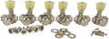 Kluson Revolution Diecast Tuners - Locking Pearloid Keystone Set