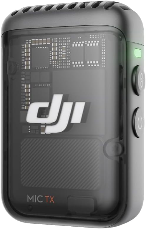 DJI Mic 2: Wireless Noise-Cancelling Mic with Bluetooth - Ideal for YouTube/Vlogs