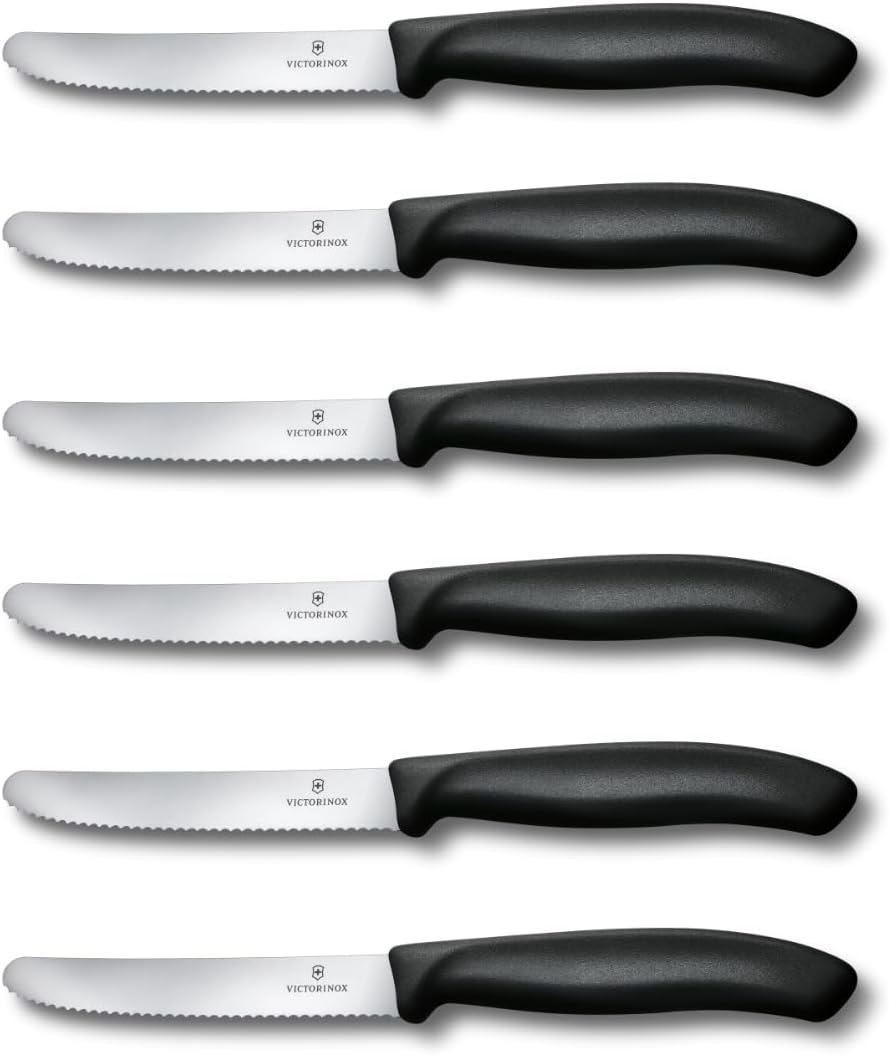 Victorinox Swiss Classic Tomato and Table Knife Set for Dining