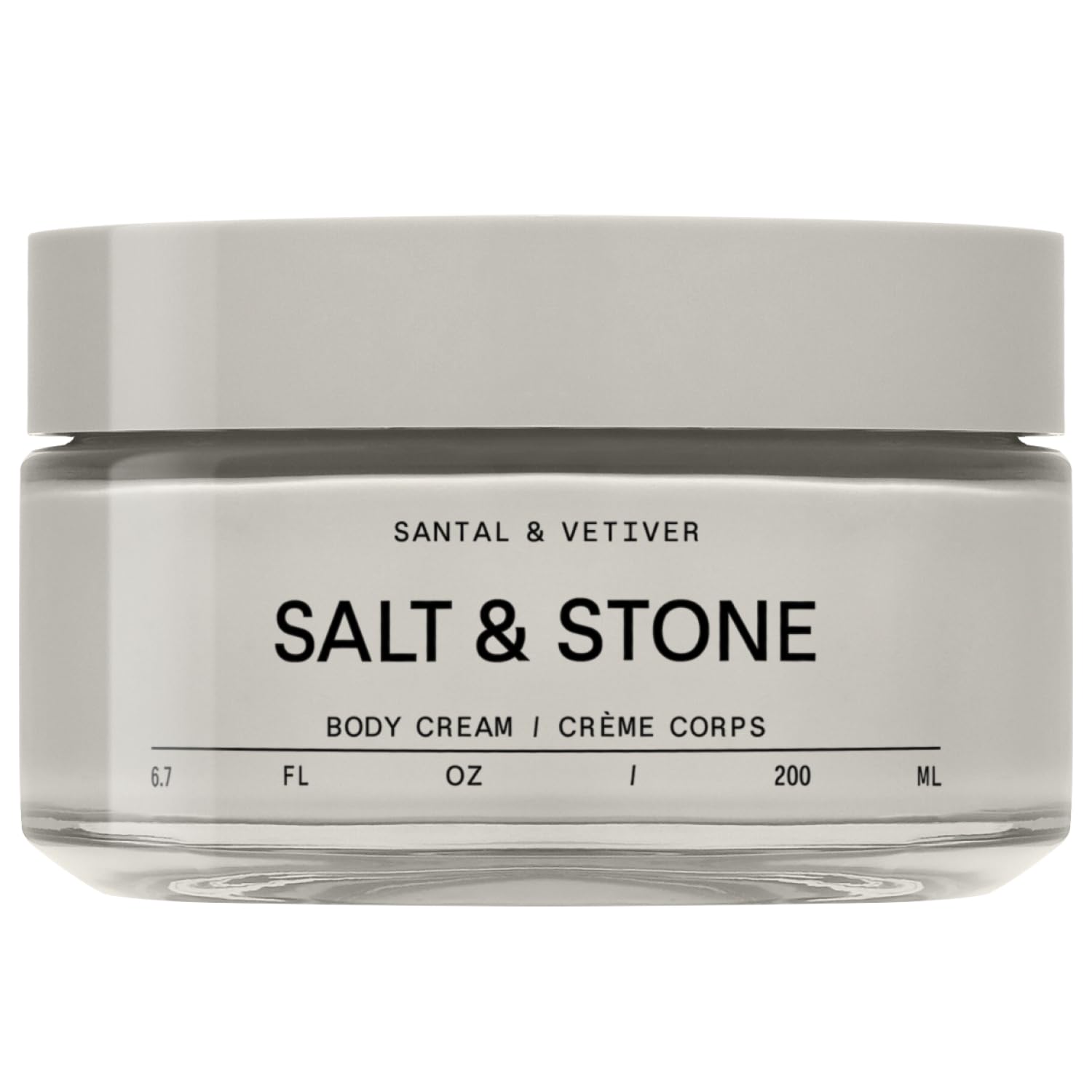 Salt & Stone Body Cream Santal & Vetiver for Deep Hydration