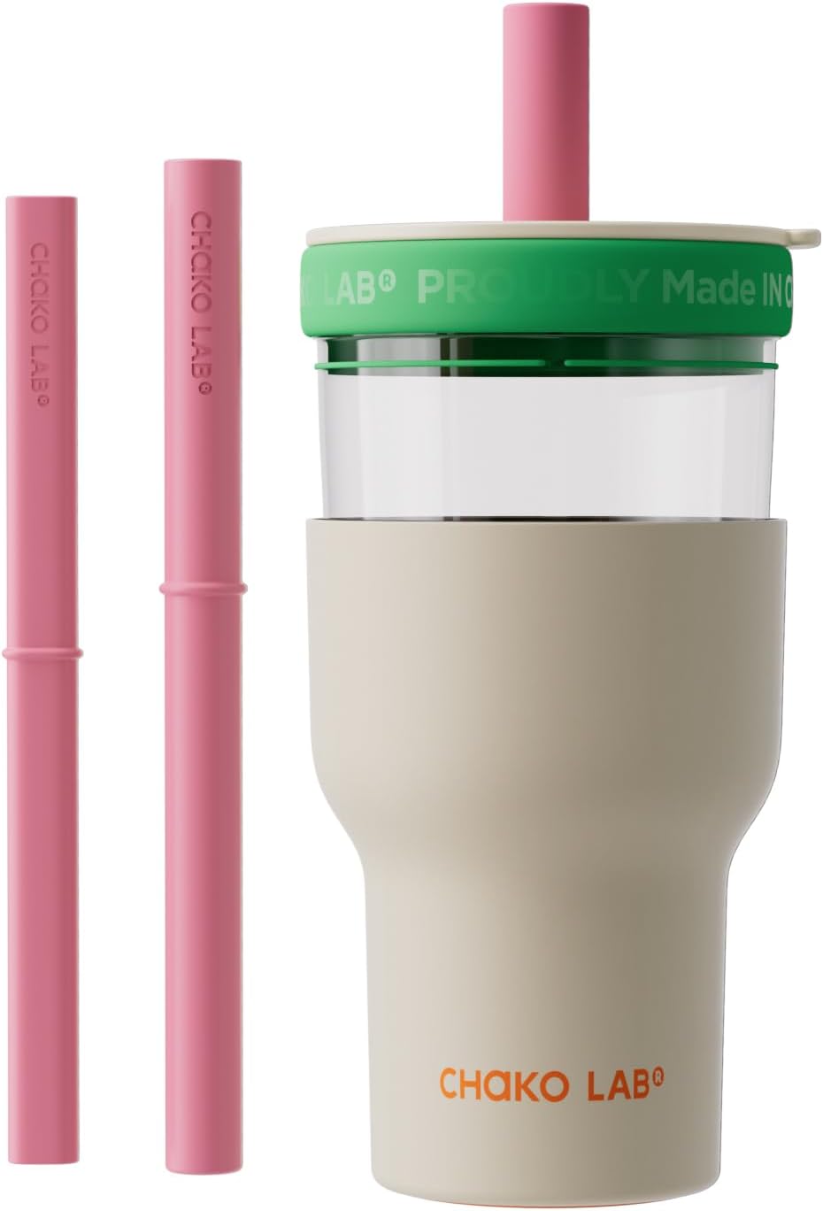 CHAKO LAB Insulated Stainless Steel Water Bottle for Hydration