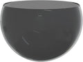 12ft Globe Light Cover with Custom Neckless Opening - Smoke Acrylic