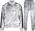 G-Style USA Men's Zipper Jacket Drawstring Waistband Sweatpants