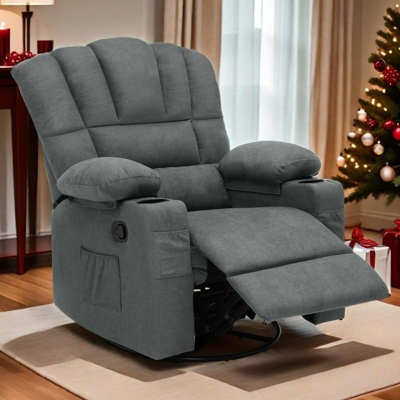 YITAHOME Swivel Rocking Recliner - Ultimate Comfort