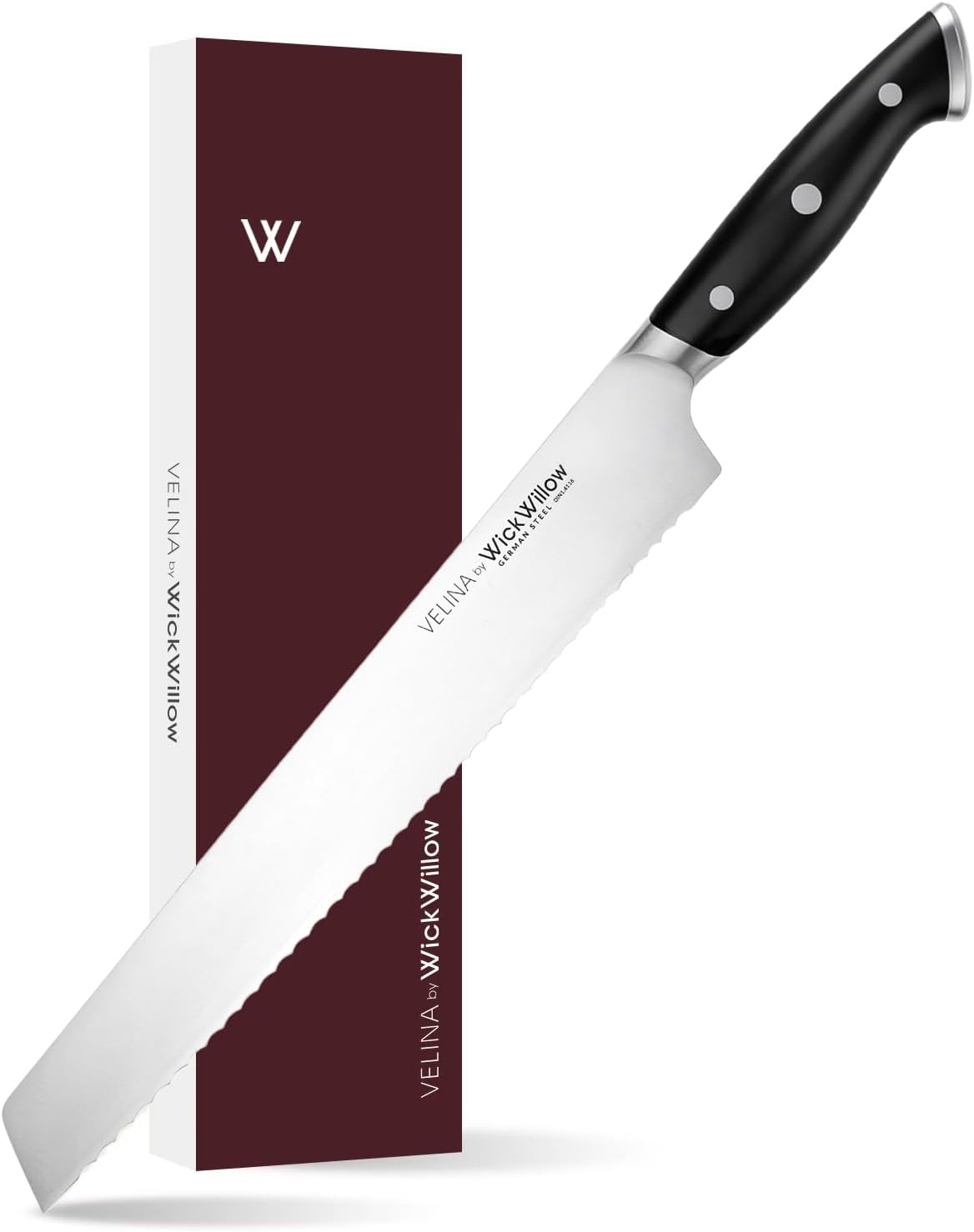 10 Inch Serrated Bread Knife for Slicing Sourdough & Cakes