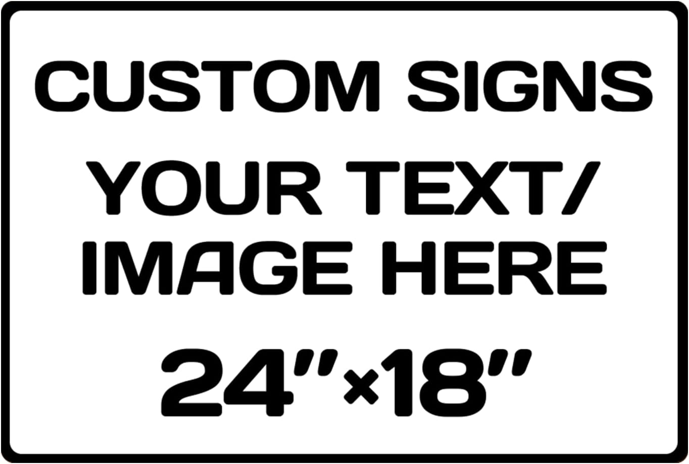 Custom Aluminum Weatherproof Metal Sign for All Your Needs