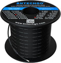 18 Gauge Silicone Wire Spool 500 ft Black - Ultra Flexible High Temp