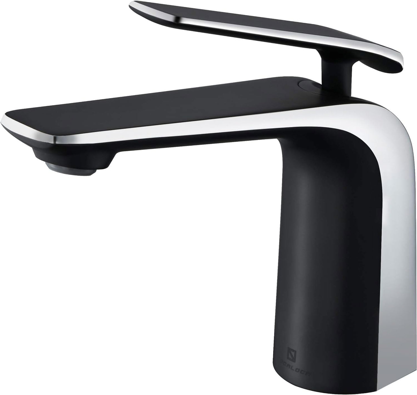 Matte Black and Polished Chrome Bathroom Basin Faucet Review
