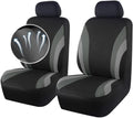 Sport Breathable Front Seat Covers with Headrest Covers - Durable