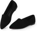 MUSSHOE Loafers for Women Comfortable Pointed Toe - Memory Foam