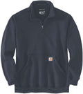 Carhartt Men's Loose Fit Midweight Quarter Zip Mock Neck (Style YKPP)