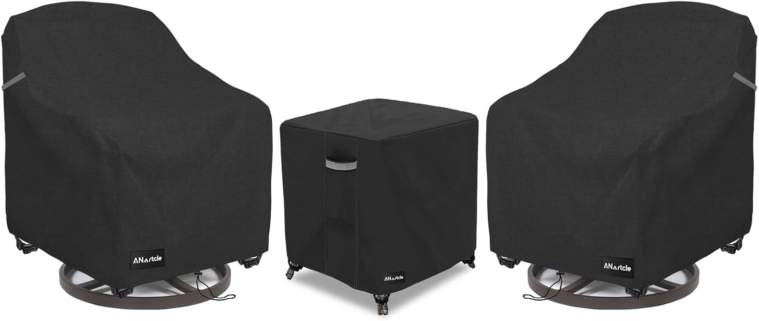 3 Pieces Patio Bistro Set Cover for Ultimate Outdoor Protection