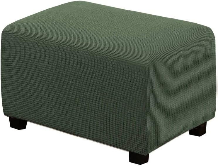 H.VERSAILTEX Ottoman Cover Slipcover for Rectangle Footrest