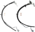 TRQ Front Brake Hose Set Compatible with Ford Super Duty - Direct Fit