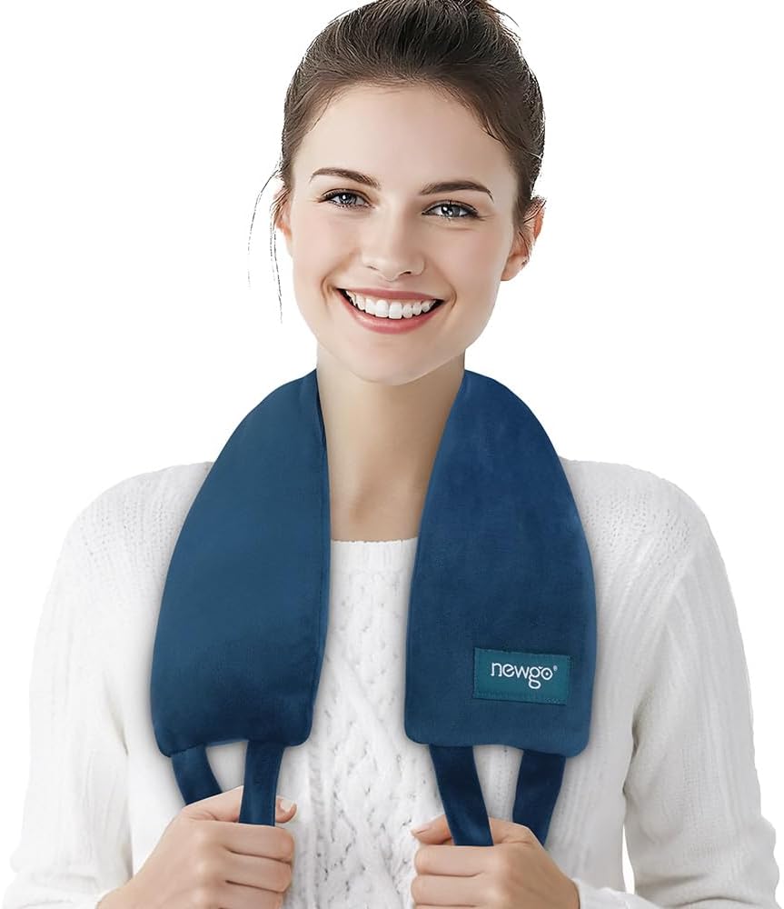 NEWGO Neck Pain Relief Wrap: Hot Therapy Heat Pad