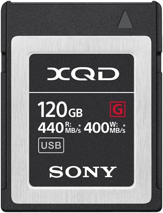 Sony 120GB Tough XQD Flash Memory Card for High-Speed Performance