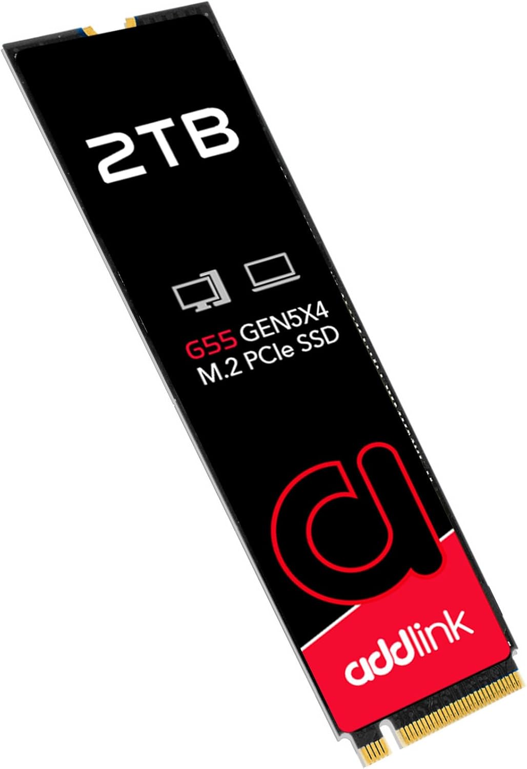 Addlink G55 2TB PCIe 5.0 NVMe M.2 SSD for Gaming & Editing