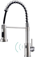 Touchless Kitchen Faucet with Pull Down Sprayer - Motion Sensor