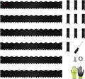6 in Garden Landscape Edging 20ft Pack - Durable Steel Border