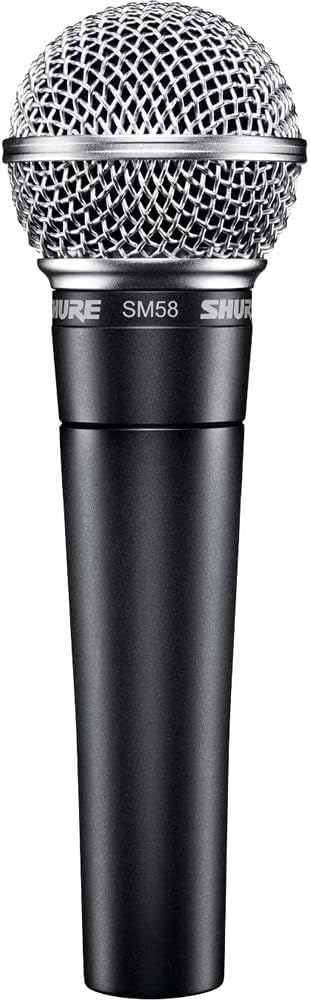 Shure SM58 Professional Dynamic Vocal Microphone for Performers