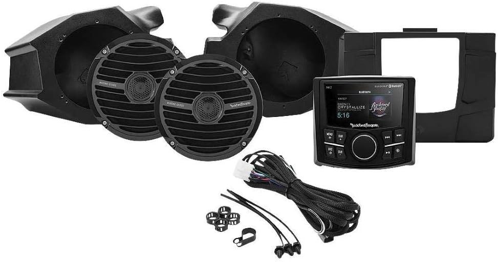 Rockford Fosgate RZR14-STAGE2 Stereo Kit for Polaris RZR Models