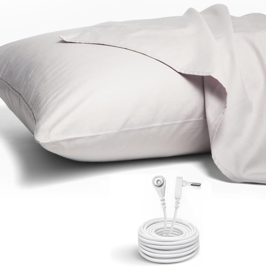 GroundLuxe Organic Grounding Pillowcase - Luxurious Comfort