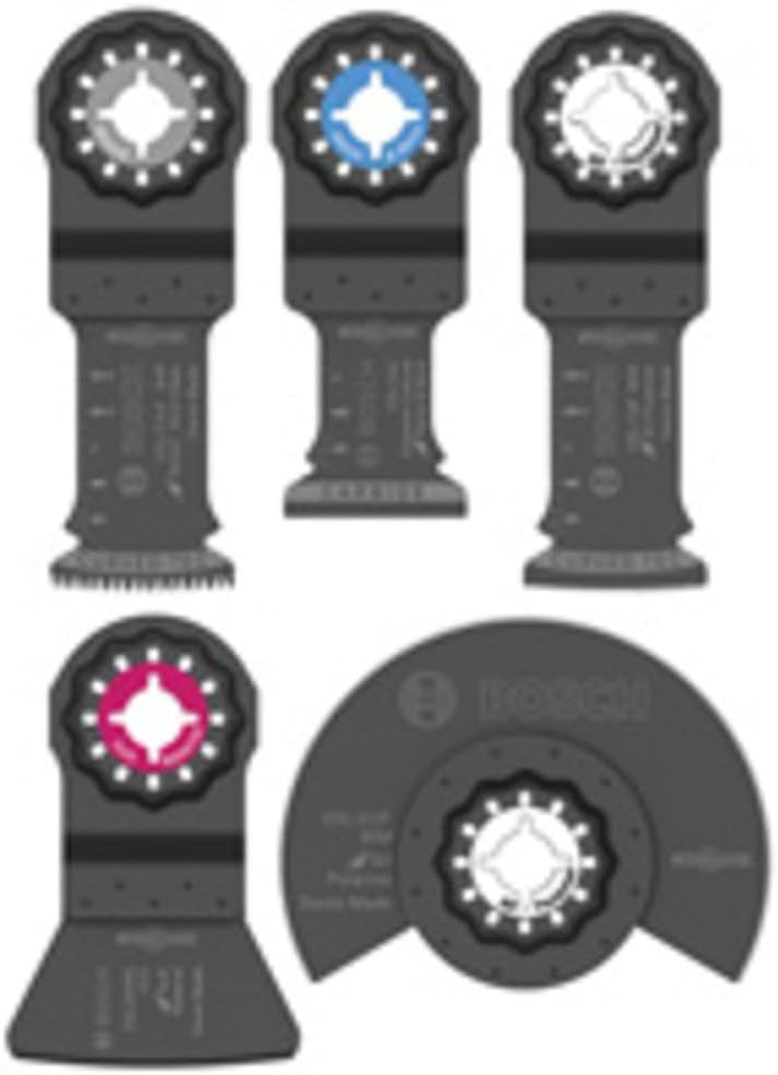 Bosch OSL005C 5 pc Starlock Oscillating Multi-Tool Blade Set