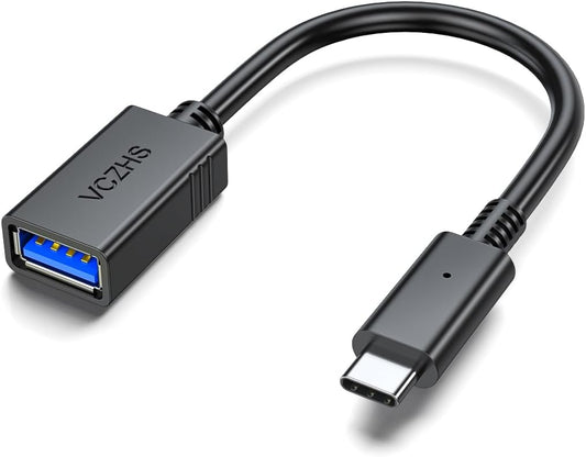 Fast Data Transfer: VCZHS USB C to USB Adapter