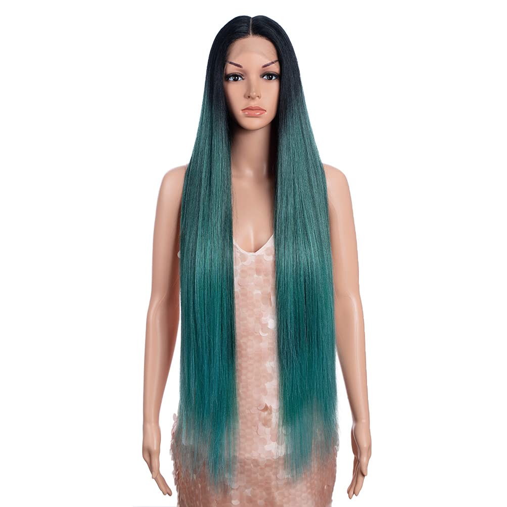 38in Super Long Straight Wigs for a Glamorous Look
