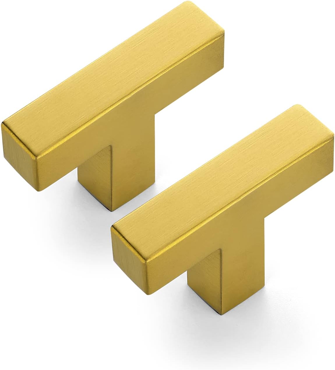 Ravinte 30 Pack Brushed Brass Cabinet Handles for Modern Kitchens