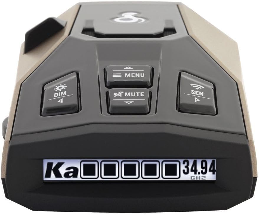 Cobra RAD 450 Laser Radar Detector with Long Range & OLED Display