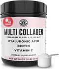 Multi Collagen Peptides Powder Types I II III V X - Skin & Joints