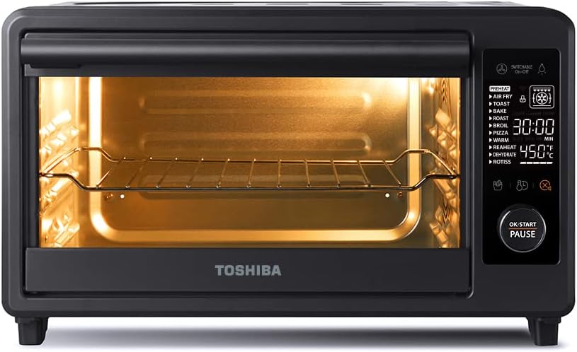 Toshiba 6-Slice Air Fryer Toaster Oven - 9 Cooking Presets