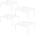 Kitchen Cabinet Storage Shelf Rack - Space-Saving 2-Tier Organizer