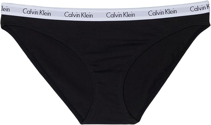 Calvin Klein Women's Logo Cotton Stretch Bikini Panties 3 Pack