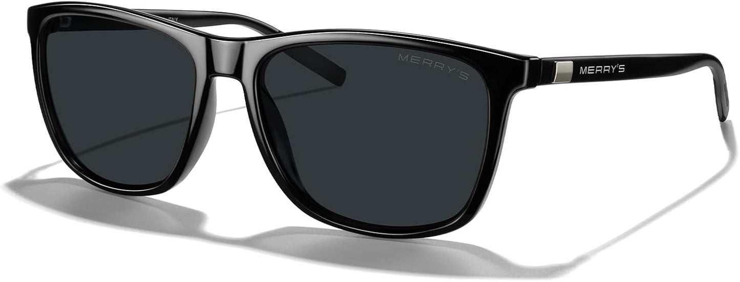 MERRY'S Unisex Polarized Aluminum Sunglasses for Outdoor Fun
