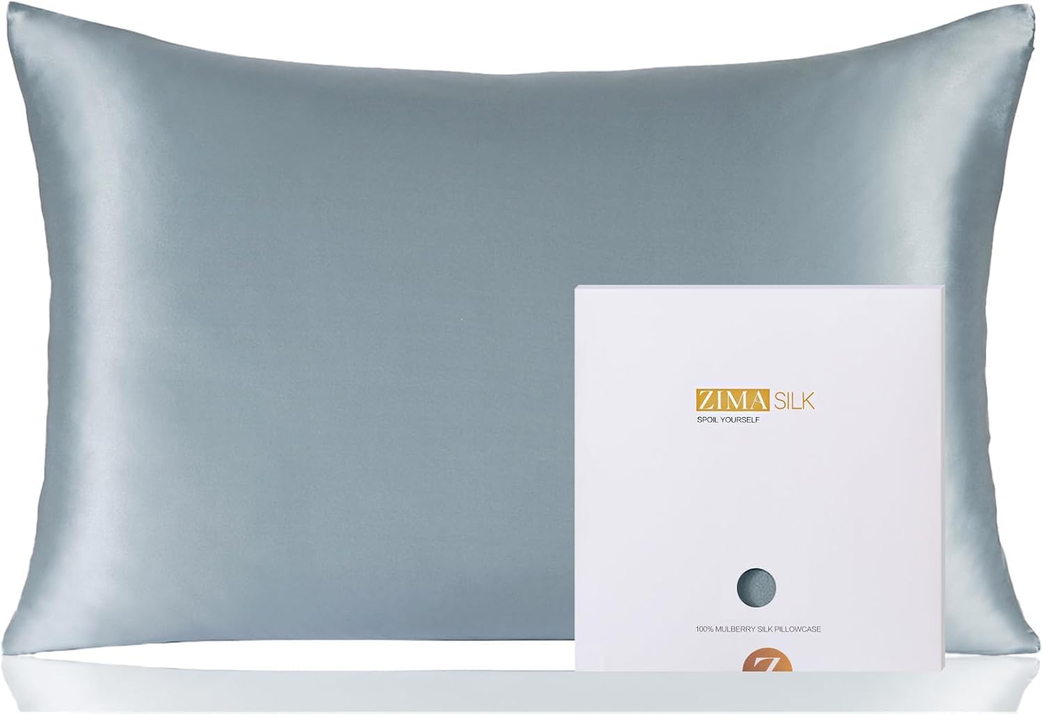 ZIMASILK 100% Pure Mulberry Silk Pillowcase for Hair Health