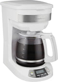 Hamilton Beach 12 Cup Programmable Drip Coffee Maker - Wake-Up Ready