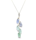 Sea Glass Avalon Pendant Breeze 16ft - 18ft Box Chain - Timeless Beach