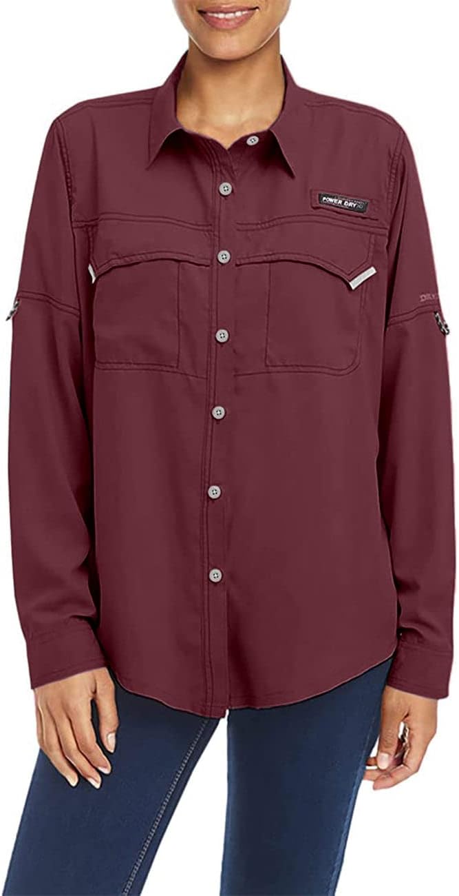 Little Donkey Andy Women's UPF 50+ UV Protection Fishing Shirt