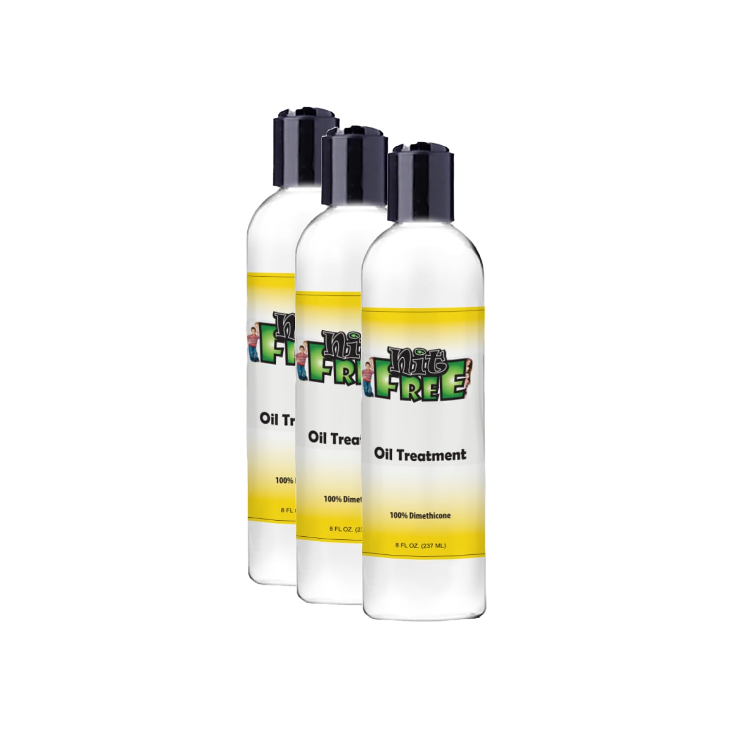 100% Dimethicone Oil for Lice Treatment Safe for Kids & Adults
