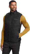 Eddie Bauer Men's Microlight Down Vest - Lightweight Warmth
