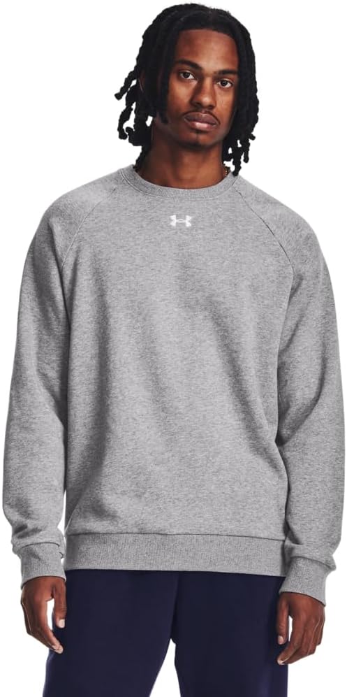 Under Armour Men's Rival Fleece Crew for Ultimate Comfort