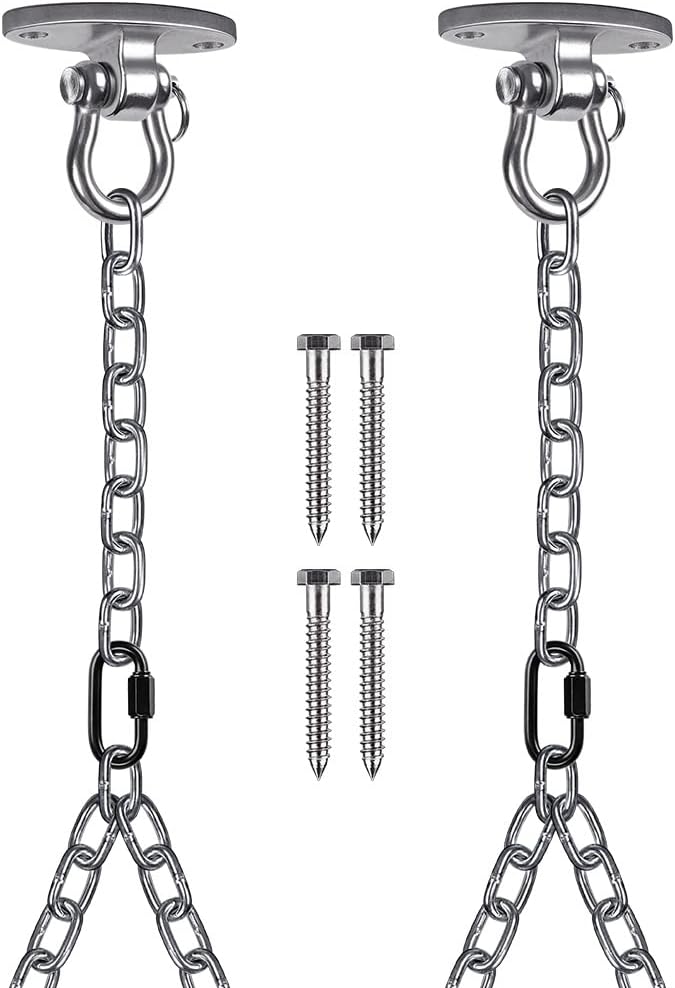BeneLabel Heavy Duty Porch Swing Hanging Chain Kit for Safety