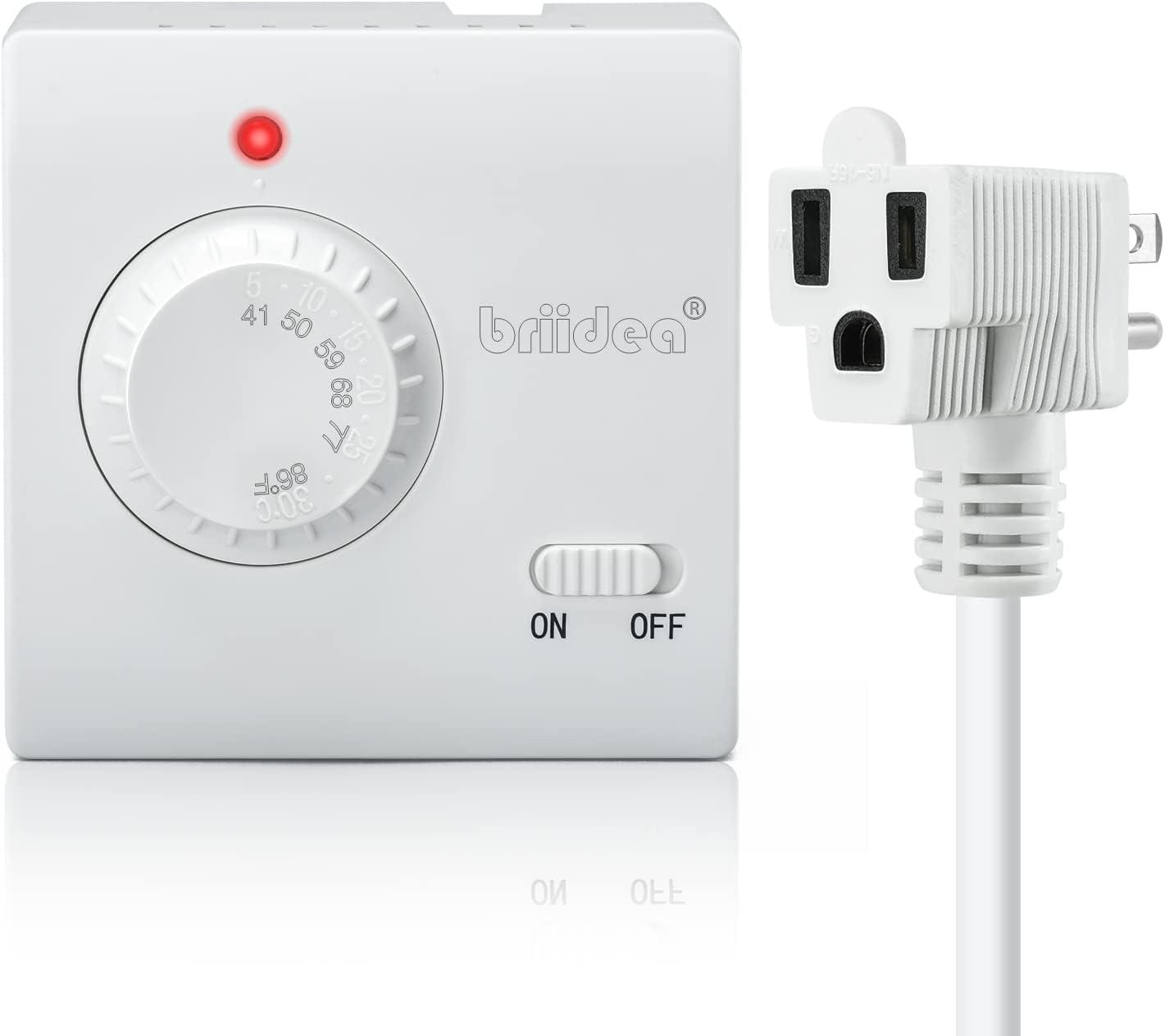 Briidea Adjustable Thermostat: Control Comfort With Ease!