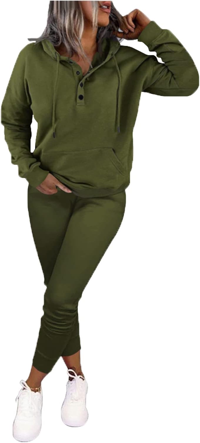 Nimsruc Two Piece Outfits for Women Jogging Suits Casual Wear